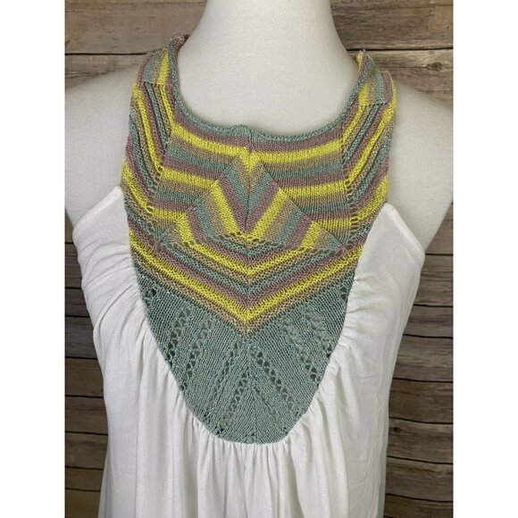 Free People Small Ombre Swing Dress Tunic Crochet - Picture 2 of 12